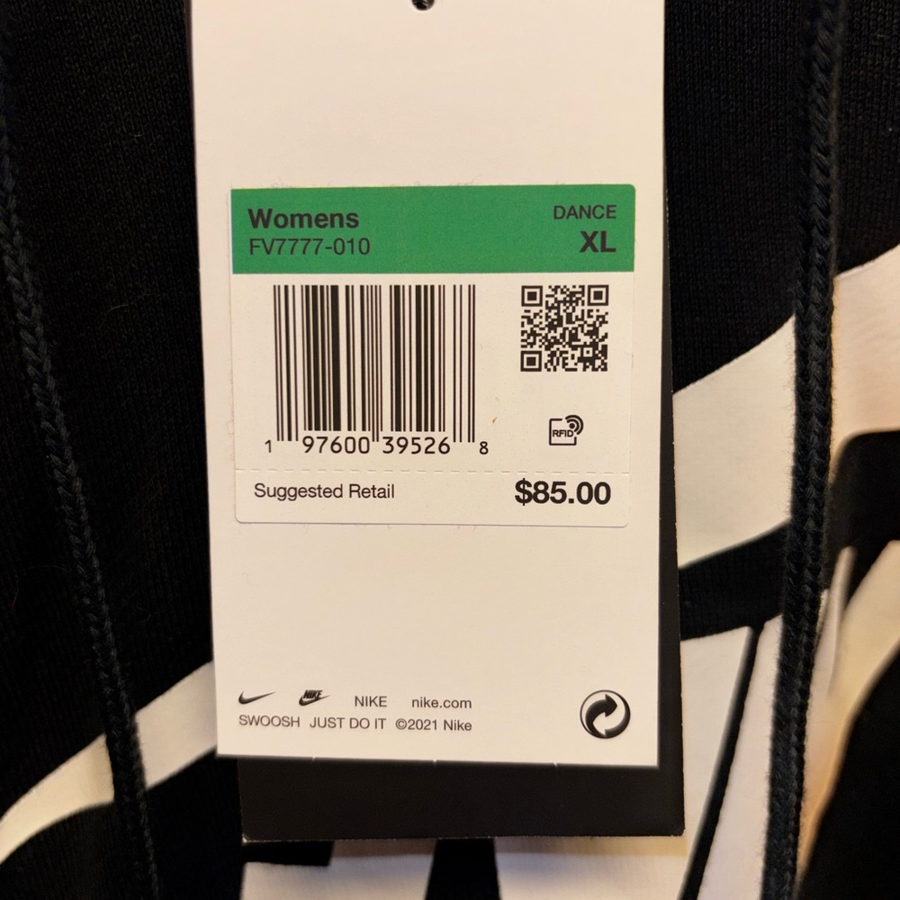 Women’s nike crop French terry hoodie - Picture 4 of 4